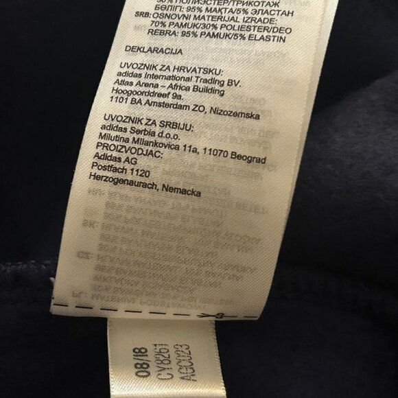 ADIDAS CORE 18 HOODY SWEATSHIRT W CY8261 Size XL NWT - Picture 9 of 9